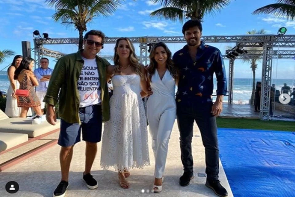 Fabio Faria posta vídeos e fotos em festa de aniversário de Wajngarten