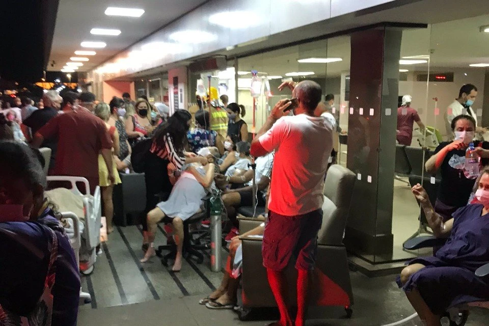 Hospital Santa Lúcia da Asa Norte é evacuado após princípio de incêndio