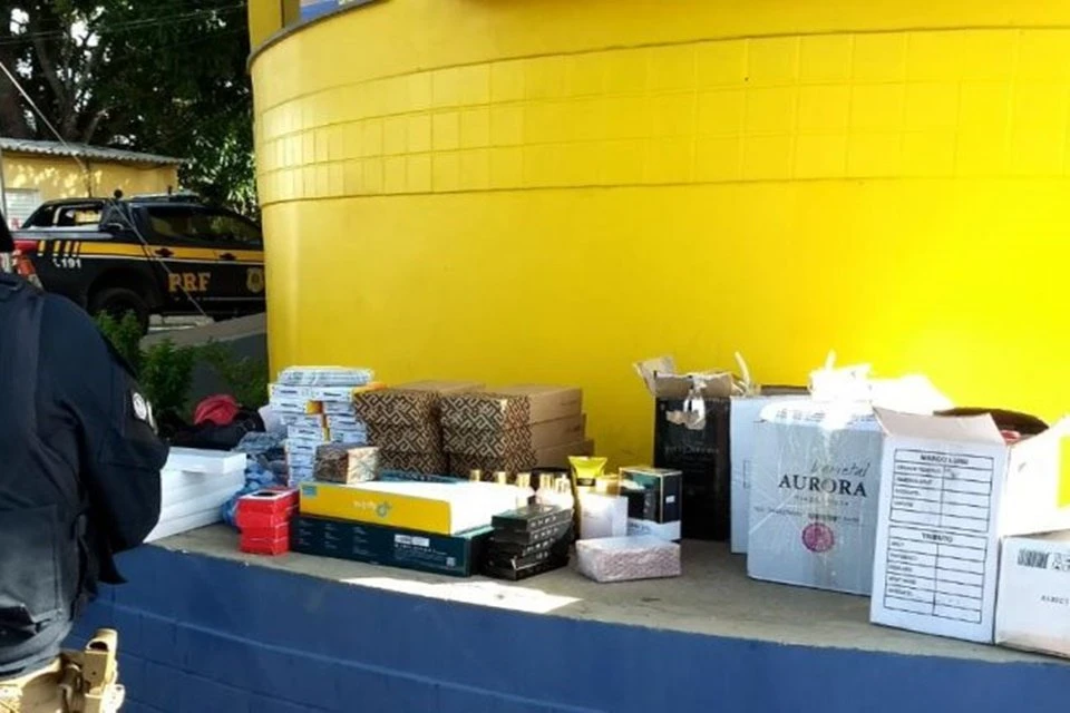 Carga contrabandeada é apreendida em Cristalina; dois são presos
