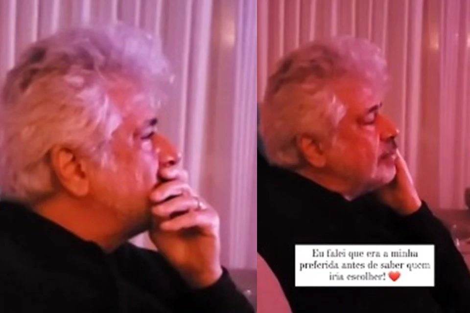 “Chora lá e chora aqui”, diz marido de Lulu ao vê-lo assistindo The Voice