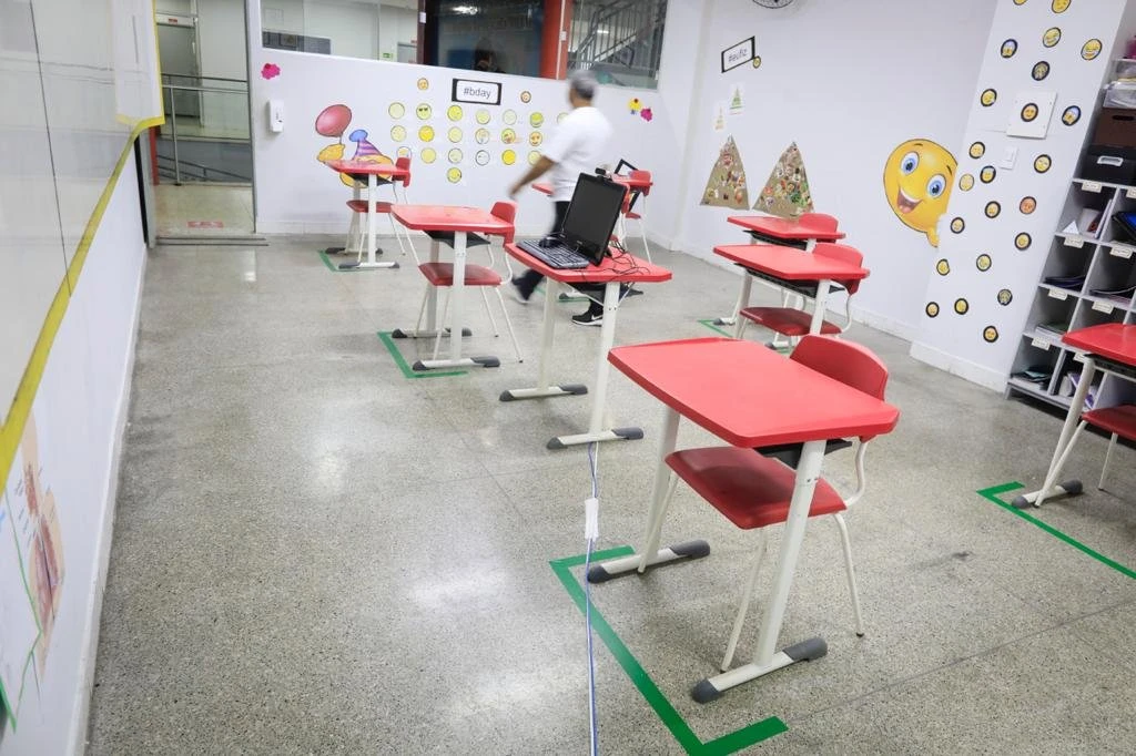 Escolas privadas: alunos do ensino fundamental voltam nesta 2ª com salas vazias no DF