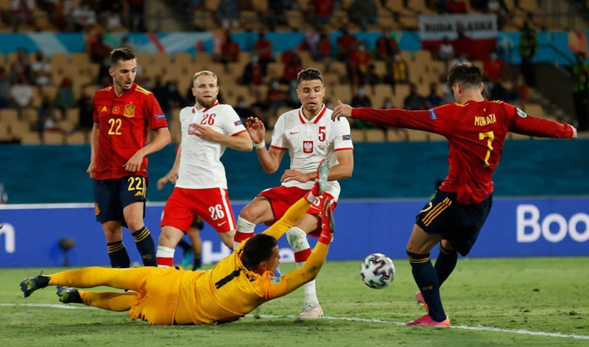 Polônia e Espanha ficam no 1 x 1 com gols de Lewa e Morata