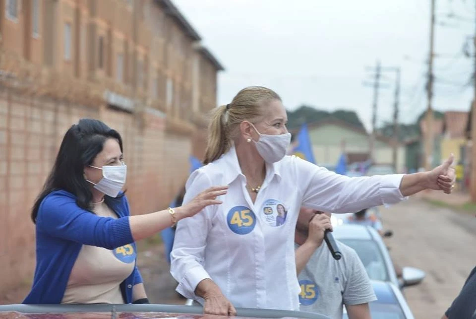 Valparaíso (GO): Lêda Borges lidera pesquisa de intenção de voto com 41,5%