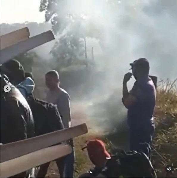 Moradores denunciam violência da PM durante ação de despejo em Goiânia