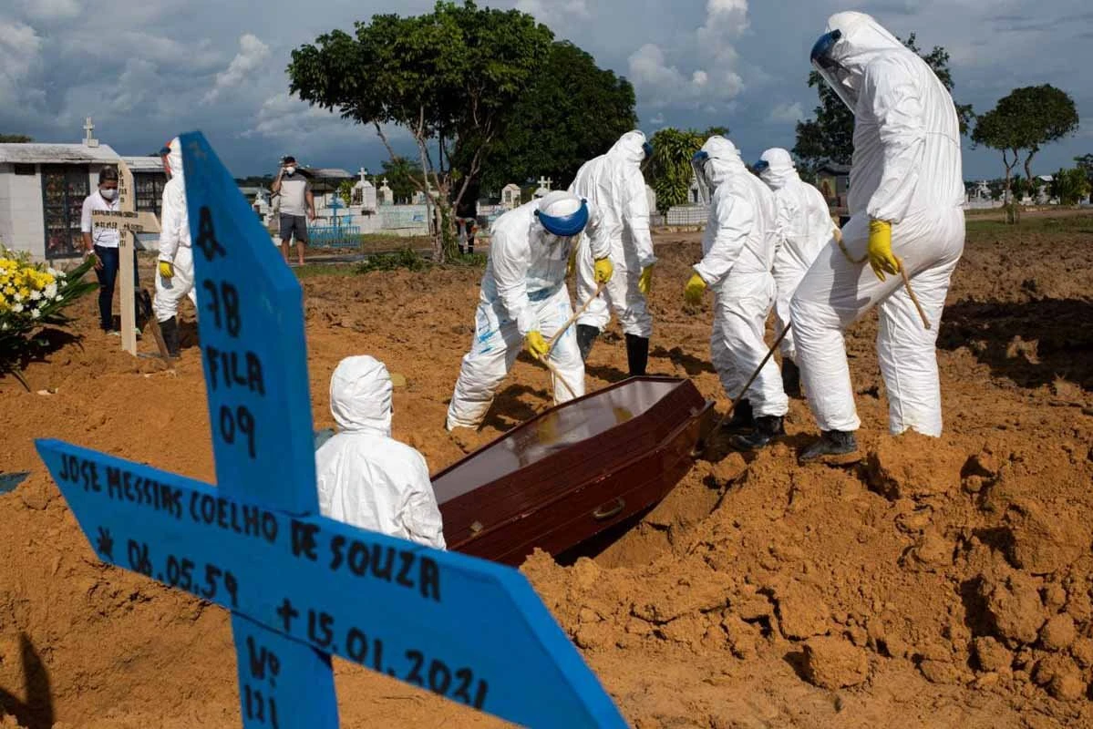 Cemitérios de Manaus registram 127 sepultamentos
