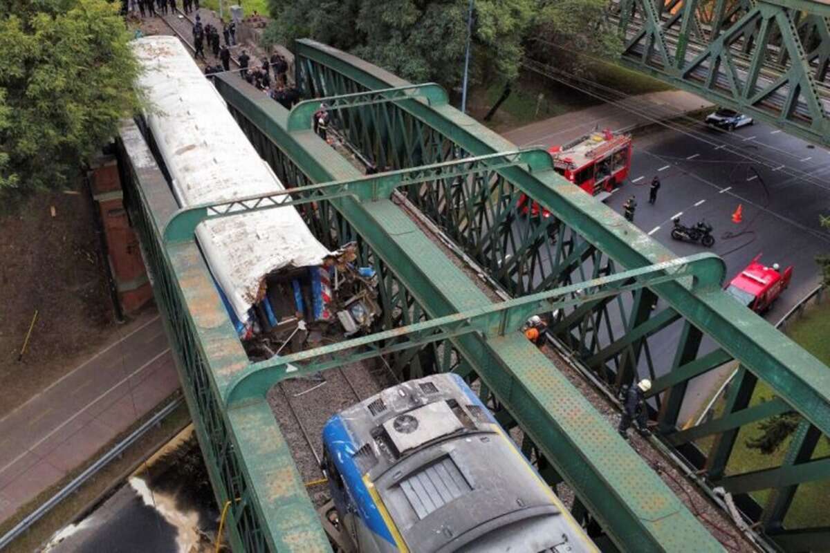 Trens se chocam na Argentina e acidente deixa ao menos 60 feridos