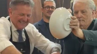 I paccheri? Li cucinano Francesco Cerea, Iginio Massari e Maurizio Zanella (insieme)