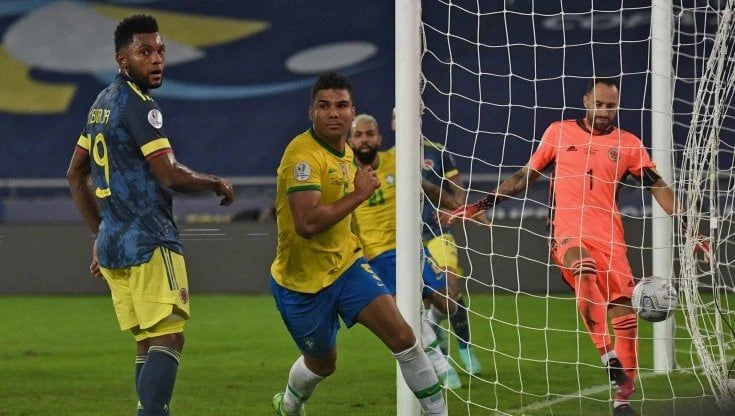 Coppa America, il Brasile soffre ma vince ancora: Colombia battuta 2-1 al 100'