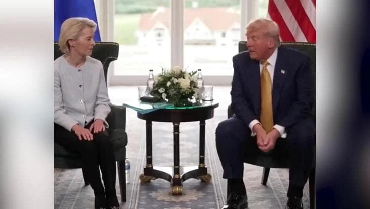 Dazi, von der Leyen esalta Trump: 