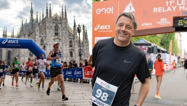 Milano Marathon, 42 chilometri di corsa nel cuore della città. E c'è anche Renzi tra i corridori