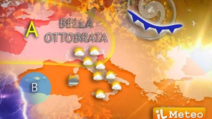 Previsioni meteo, l’alta pressione regala una bella ottobrata a quasi tutta l’Italia