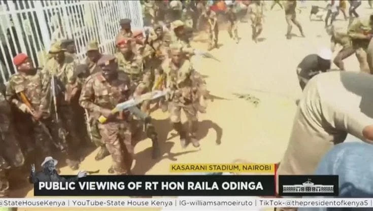 Odinga kenya stadio nairobi