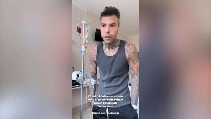 Fedez sul suo ricovero in ospedale: 