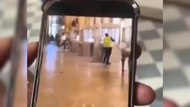 I ladri in azione al Louvre: il video trasmesso da una tv francese