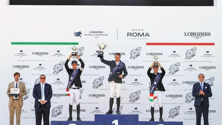 Equitazione, a Smolders il Gran Premio romano del Longines Global Champions Tour