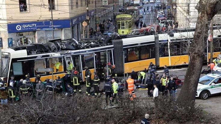 Tram nove deragliato, il giorno della scatola nera