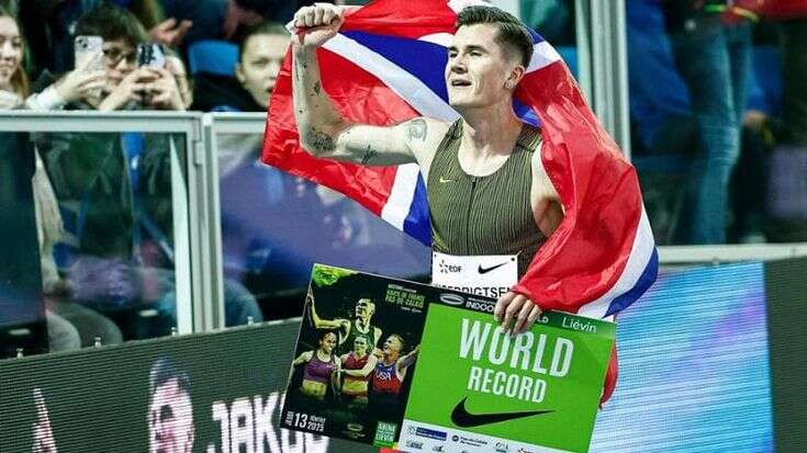 Una gara, due record mondiali: l’impresa da leggenda di Jakob Ingebrigtsen