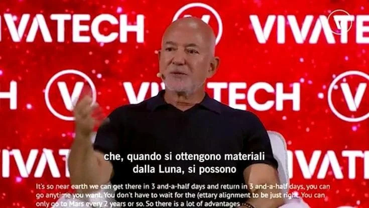Vivatech, Jeff Bezos: 