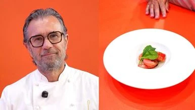 Carlo Cracco e i gamberi rossi di Sicilia: il piatto dedicato ai lettori del Gusto