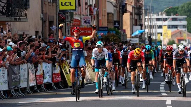Milan, tappa e maglia di leader al Giro del Delfinato