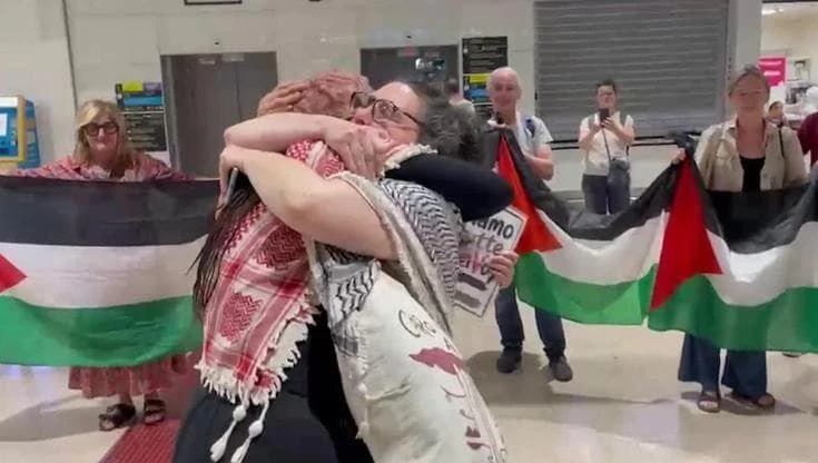 Gaza, gli attivisti della Flotilla arrivati a Venezia: 