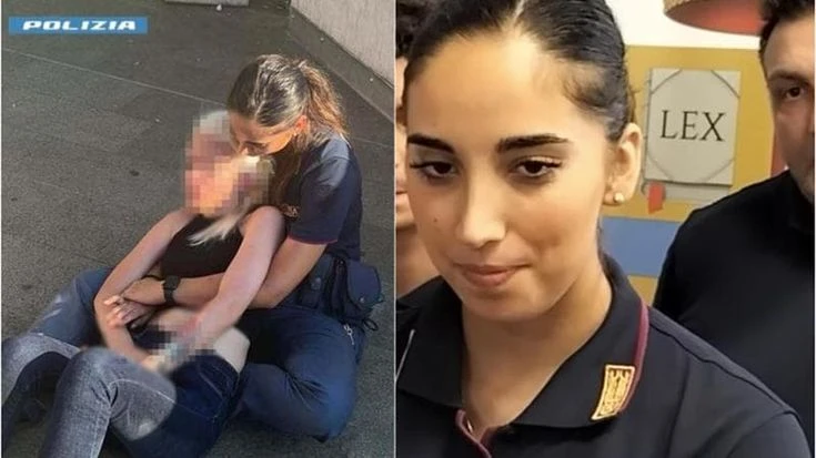 “Il nostro abbraccio un gesto intimo, entrambe ne avevamo bisogno”: la giovane poliziotta Alessia Russo racconta il salvataggio di una ragazza a Como