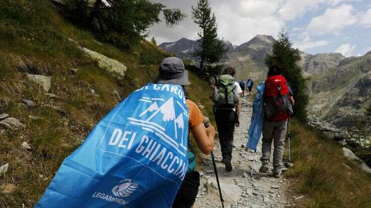 Valmalenco, il ghiacciaio Fellaria arretra. Legambiente: 