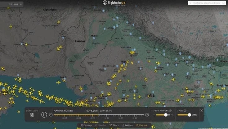 Missili indiani sul Pakistan: il traffico aereo sulla zona si azzera