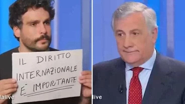 Propaganda Live, la parodia dell'intervista a Tajani: 