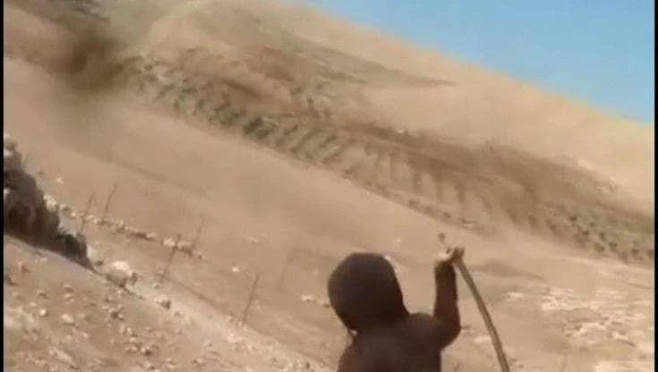 In Cisgiordania un colono israeliano aggredisce madre, figlio e il loro cane - il video-denuncia