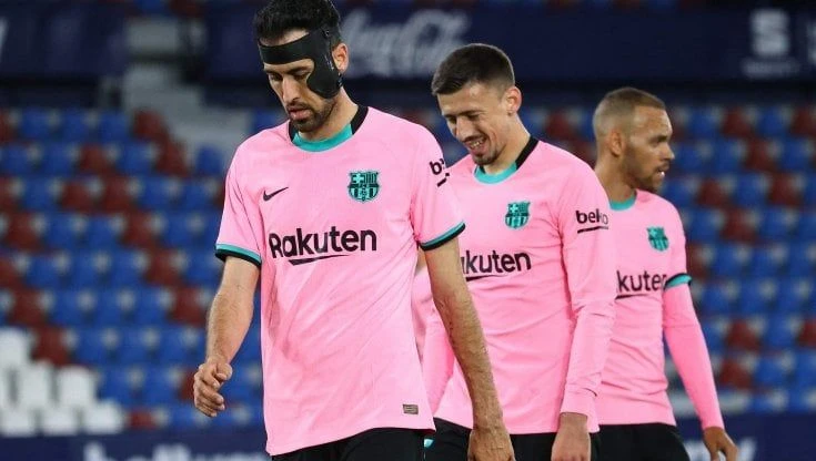 Liga, nuovo passo falso del Barcellona: 3-3 con il Levante, l'Atletico resta in vetta