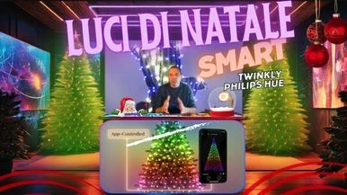 Luci di Natale smart, la prova di Twinkly e Hue: così le decorazioni si animano con un tocco