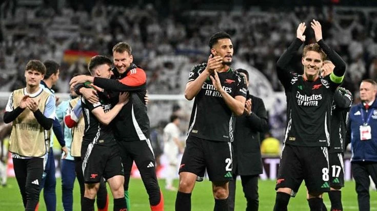 L'Arsenal non trema a Madrid: batte ancora il Real (2-1) e vola in semifinale di Champions