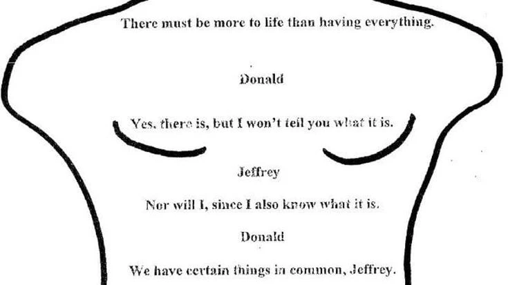 Epstein, l’album degli auguri pubblicato sul sito della Commissione Usa