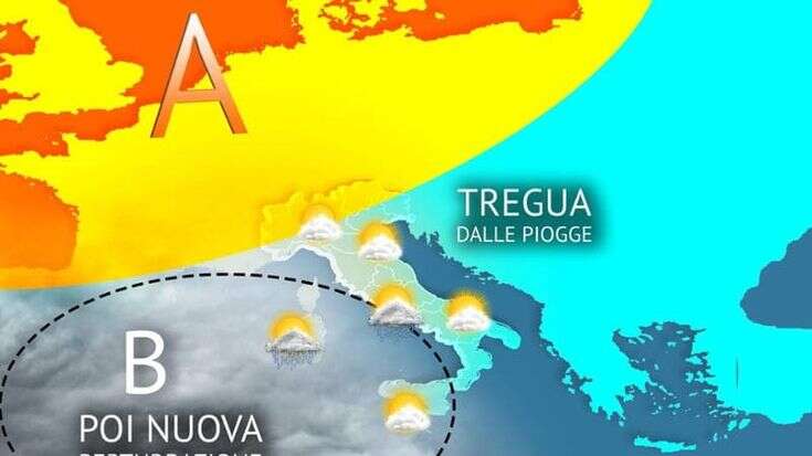 Previsioni meteo, tregua dal maltempo fino a venerdì, poi tornano le piogge