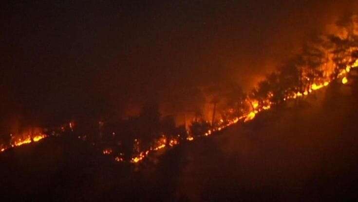 Giappone, incendio boschivo a Ofunato: evacuate oltre 1000 persone