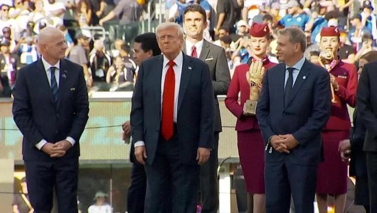 New Jersey, fischi per Trump allo stadio durante la finale del Mondiale per Club