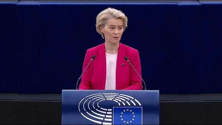 Von der Leyen cita De Gasperi: 