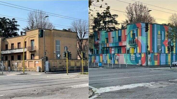 “Respect San Siro”, in piazzale Segesta il nuovo murale che racconta la complessità di un quartiere di frontiera