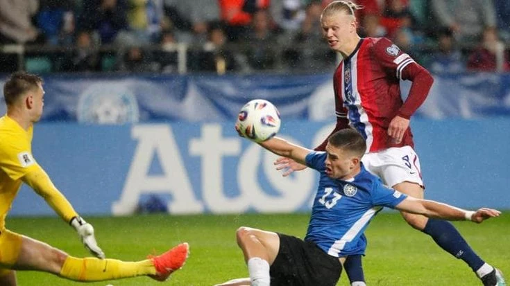 Qualificazioni Mondiali, la Norvegia soffre ma non perde colpi: il solito Haaland piega l’Estonia