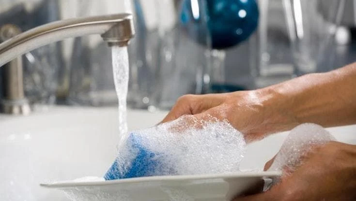 Batteri nelle spugne per lavare i piatti: quando serve cambiarle