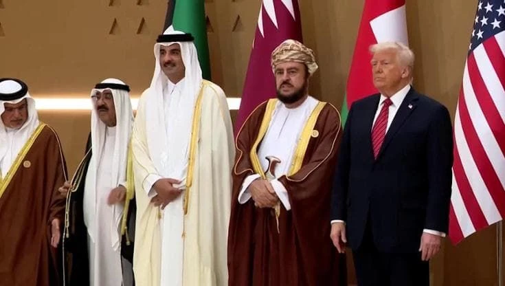 donald trump leader gcc vertice arabia saudita mbs