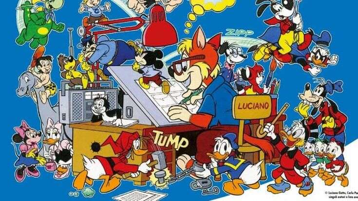 Wow Spazio Fumetto rende omaggio a Luciano Gatto: oltre 60 anni di carriera in compagnia di Paperino, Topo Gigio e Prezzemolo