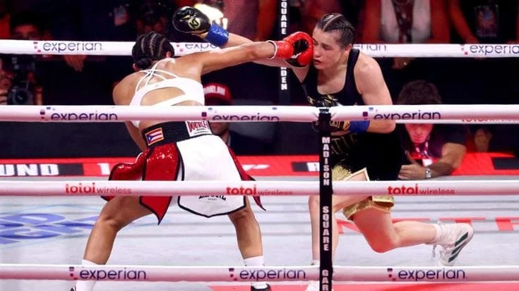 Taylor batte ancora Serrano nella notte più importante della storia della boxe femminile