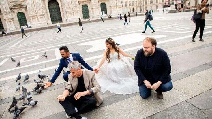 Flash mob con colazione in piazza Duomo, Maurizio Cattelan e Nicolas Ballario per “aprire” la Design Week