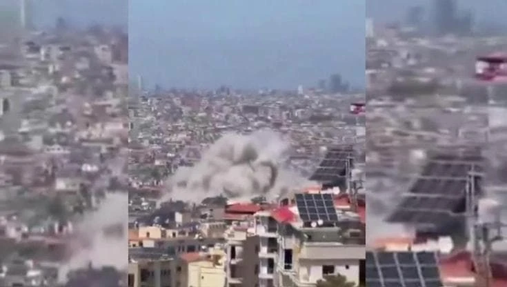 Beirut, bombe in città: palazzi sventrati e auto sbriciolate. Idf: 