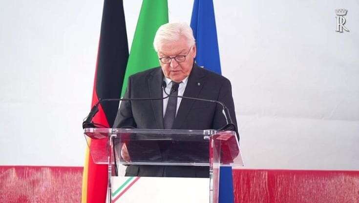 Marzabotto, il toccante discorso in italiano di Steinmeier: 