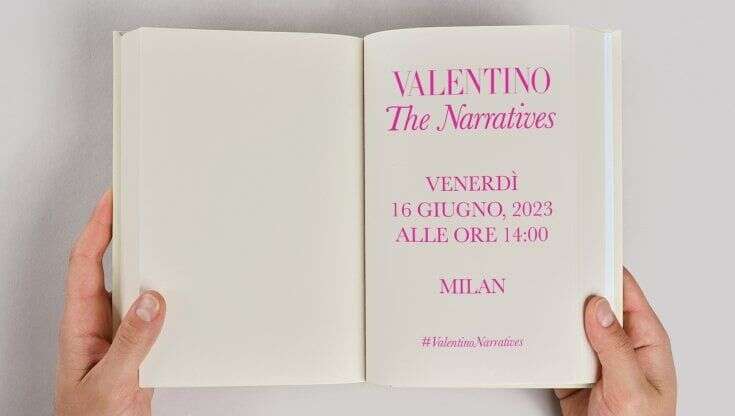 Valentino The Narratives: la sfilata menswear SS24 in live streaming