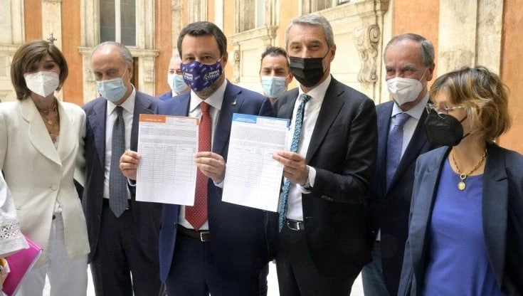 Referendum sulla giustizia, il sostegno di tutto il centrodestra unito. Salvini con Udc e Forza Italia: prove di federazione