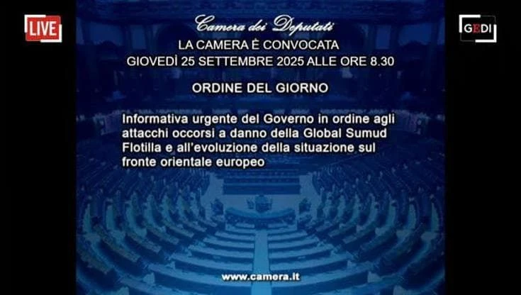 Gaza, informativa di Crosetto su attacchi alla Flotilla e sul fronte orientale - la diretta